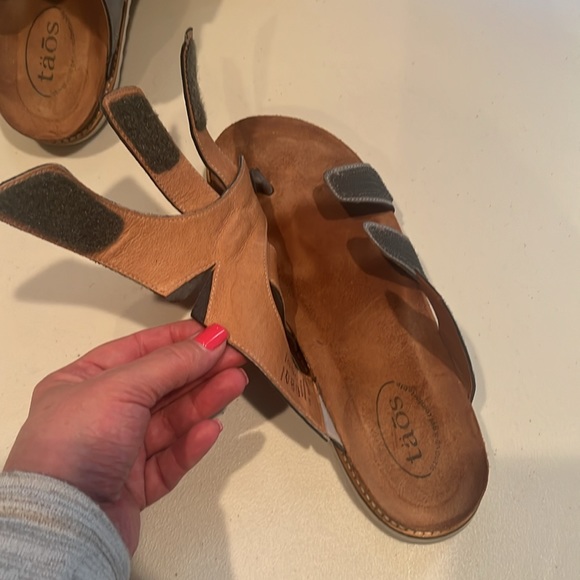 Taos Magnificent Sandal in Steel - Picture 6 of 6